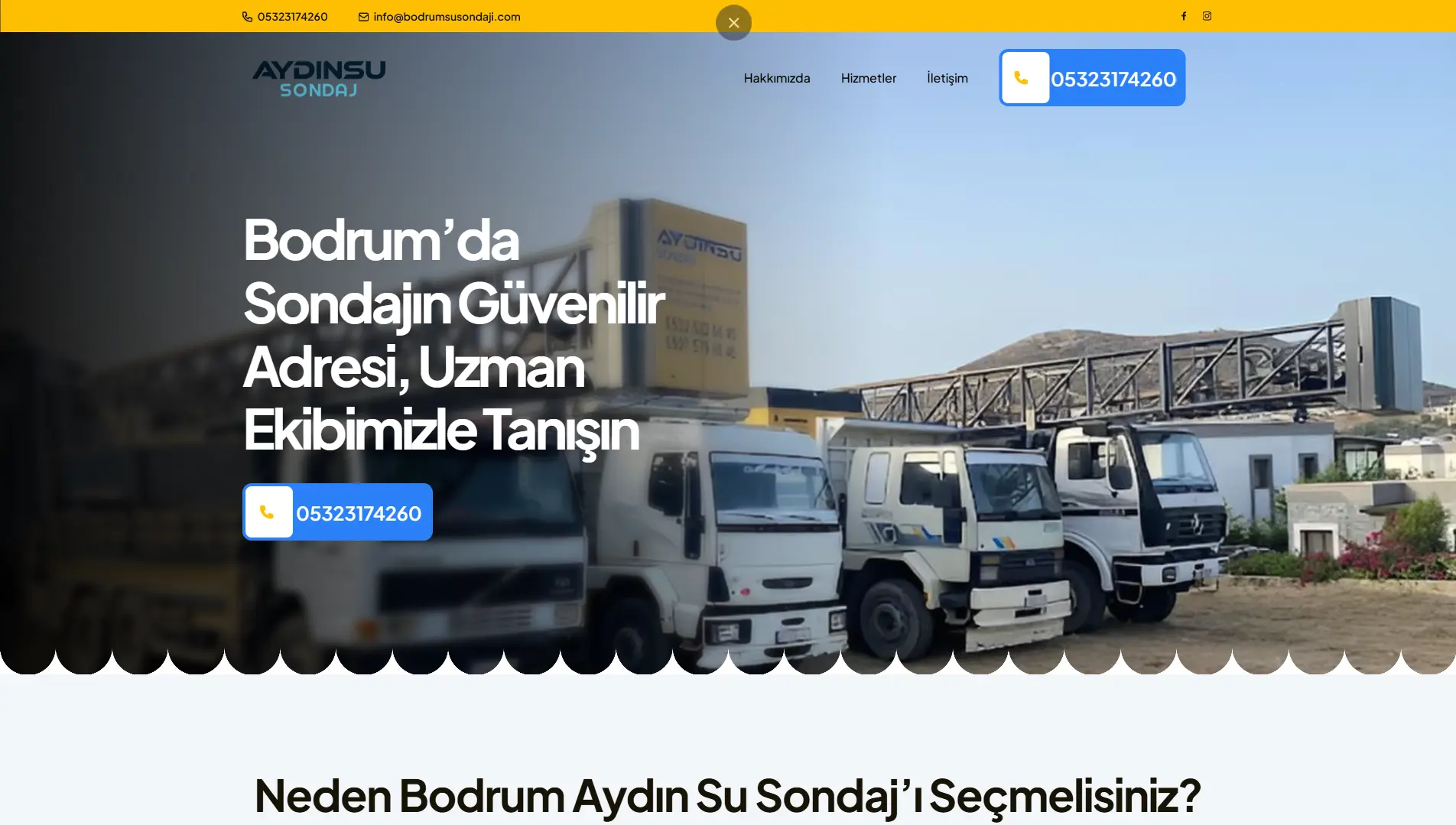 Bodrum Sondaj Su Kuyusu