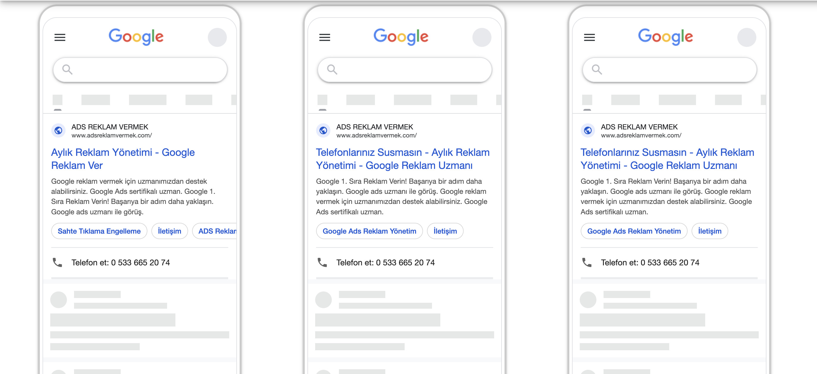 Google Ads Reklam Verme